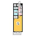 セントラルハイツ五才美4階4.4万円