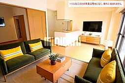 シャトー小田井 201 2階1LDKのリビング/ダイニング