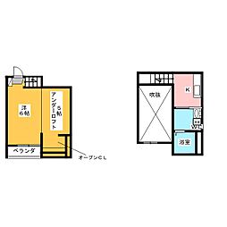 project円明 1Kの間取図画像