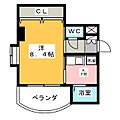 STUDIONANBU2階5.3万円