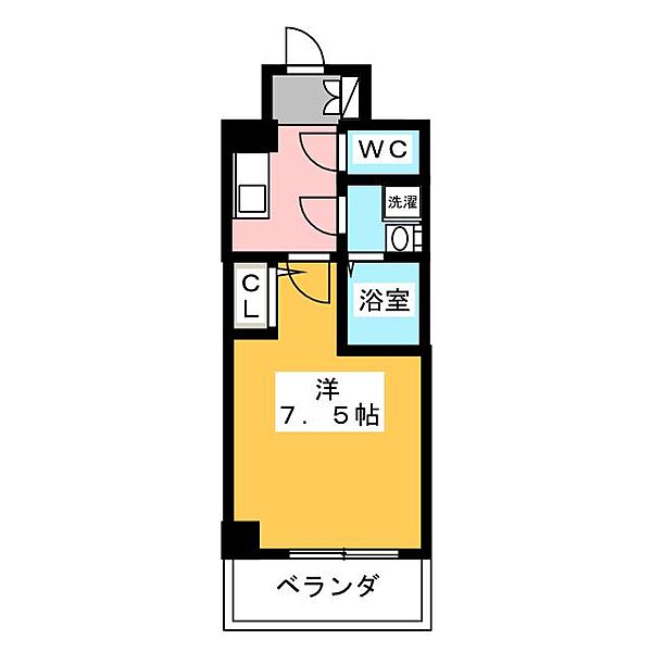 エスリード今池アヴェール ｜愛知県名古屋市千種区今池１丁目(賃貸マンション1K・9階・25.28㎡)の写真 その2