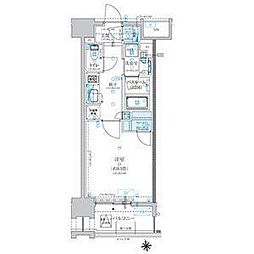 オープンレジデンシア今池 203 2階1Kの間取り