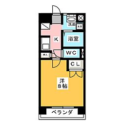間取図画像 1K