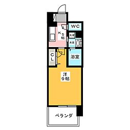 GRANDFARO 1Kの間取図画像