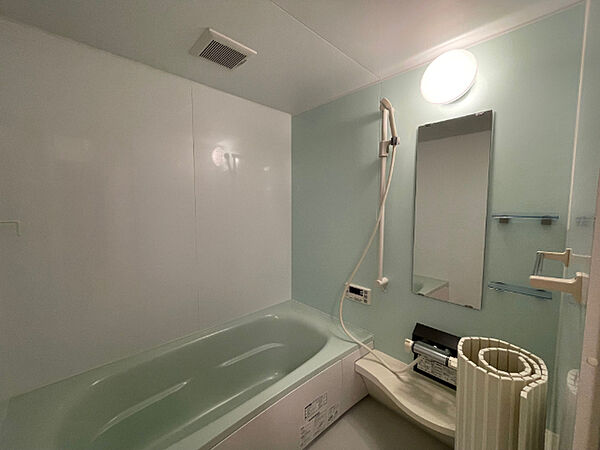 画像6:オシャレな色味の浴室です