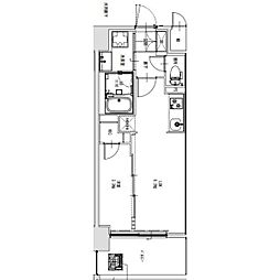 Ｓ−ＲＥＳＩＤＥＮＣＥ烏森ａｕｒｅａｔｅ（オリート） 10階1LDKの間取り