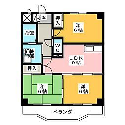 WAVEHOUSE 3LDKの間取図画像