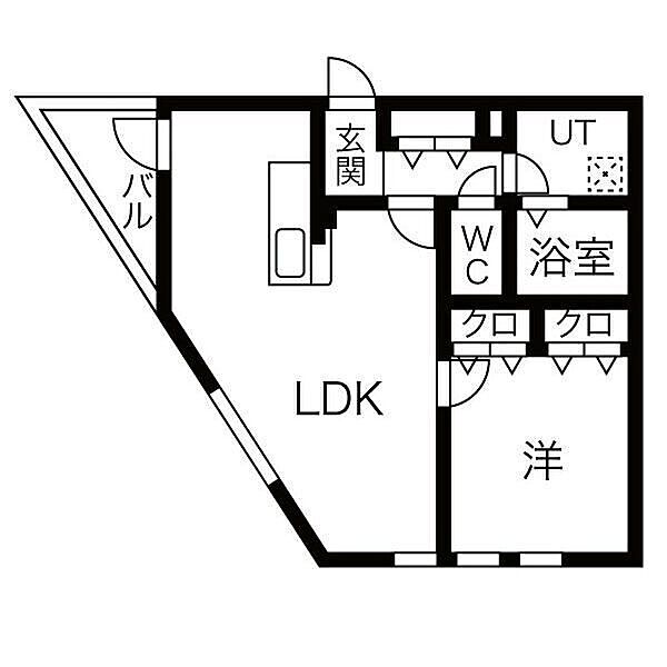 同じ建物の物件間取り写真 - ID:223032049220