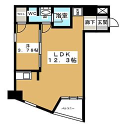 Chateau&Hotel Meieki-Minami 2n 5階1LDKの間取り