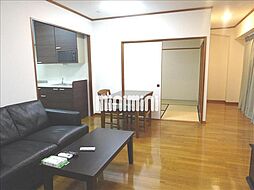 錦ハーモニービル 11階2LDKのリビング/ダイニング