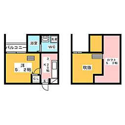 maison de avenir 1階1Kの間取り