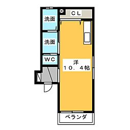 間取図画像 ワンルーム