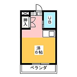 間取図画像 ワンルーム