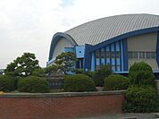 中学校「あま市立甚目寺中学校まで900m」