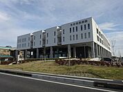 病院「あま市民病院まで1400m」