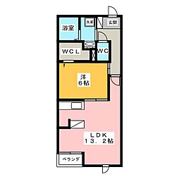 Filare 1LDKの間取図画像