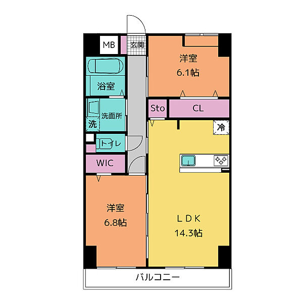 同じ建物の物件間取り写真 - ID:223029480921