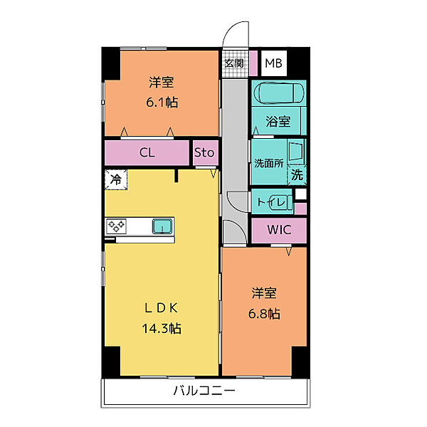 同じ建物の物件間取り写真 - ID:223029480359