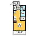 サン・エターナル亀城2階4.8万円