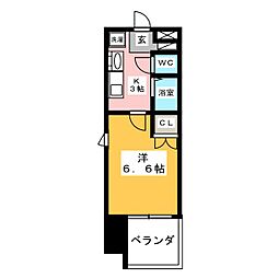 間取図画像 1K
