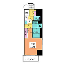 nextagefukiage 1Kの間取図画像