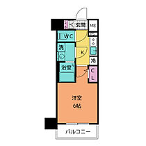 S-RESIDENCE尾頭橋 504 ｜ 愛知県名古屋市中川区尾頭橋３丁目22番12号（賃貸マンション1K・5階・22.08㎡） その2