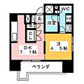 パークサイド金山4階7.1万円