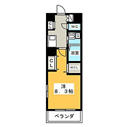 間取図画像 1K