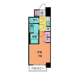 Ｓ−ＲＥＳＩＤＥＮＣＥ金山三丁目 10階1Kの間取り
