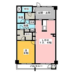 TRI-STAGE 1LDKの間取図画像