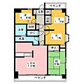 アメニティ日比野4階12.9万円