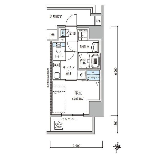 同じ建物の物件間取り写真 - ID:223030959280