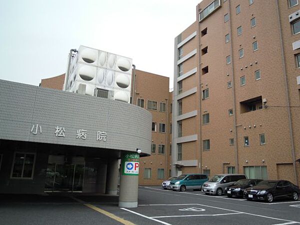 画像10:病院「小松病院まで710m」