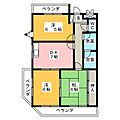 リバーサイド雅4階6.0万円
