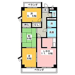 トミー寺崎 3LDKの間取図画像