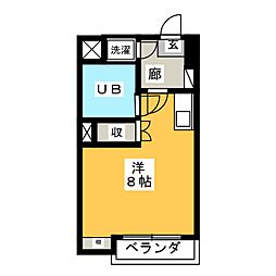 間取図画像 ワンルーム