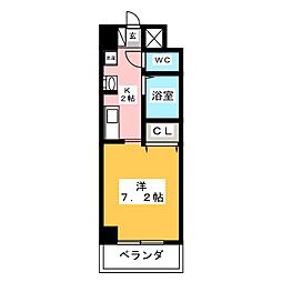 間取図画像 1K