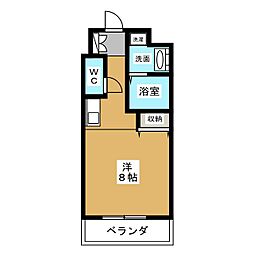 サン・錦本町ビル ワンルームの間取図画像