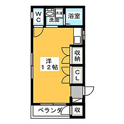 間取図画像 ワンルーム