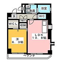 フローレス・コート  ｜ 愛知県名古屋市中川区一色新町１丁目（賃貸マンション1LDK・2階・42.84㎡） その2