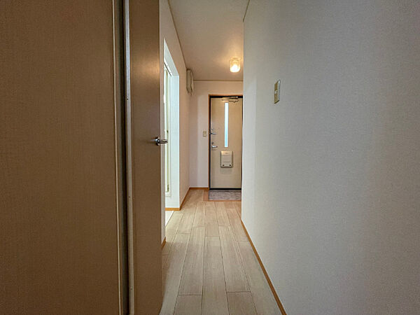 画像9:玄関からの廊下スペース
