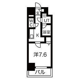 LAPISTWOLES 1Kの間取図画像