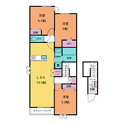 Celestia(セレスティア) 3LDKの間取図画像