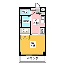 シュラインヒルズ  ｜ 愛知県名古屋市昭和区五軒家町（賃貸マンション1K・1階・23.40㎡） その2