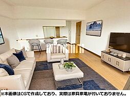 シャンティ滝川 3階3LDKのリビング/ダイニング