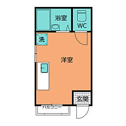 間取図画像 ワンルーム