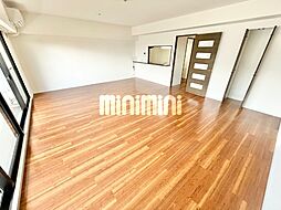 ビラ三秀山中 4階2LDKのリビング/ダイニング