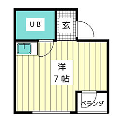 間取図画像 ワンルーム
