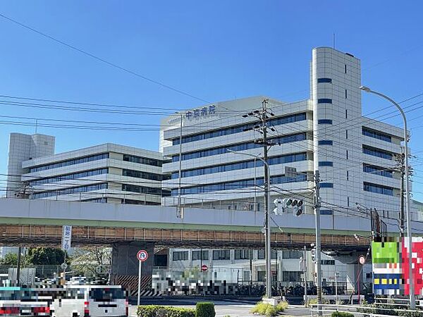 画像24:病院「中京病院まで900m」