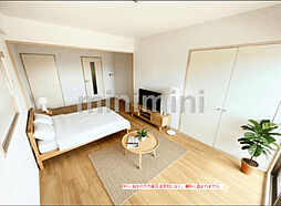 シャトレウィン21 4階1Kのリビング/ダイニング